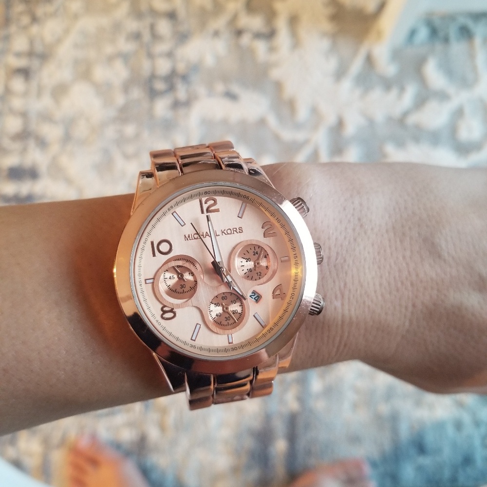 Rose Gold Michael Kors Watch